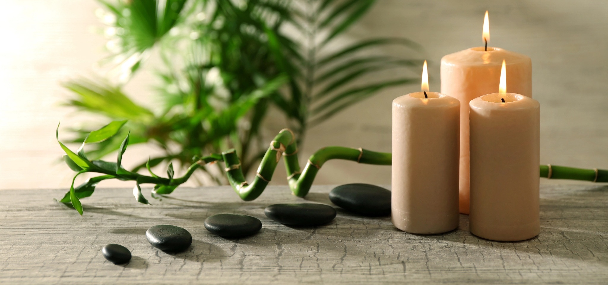 Serene spa setting