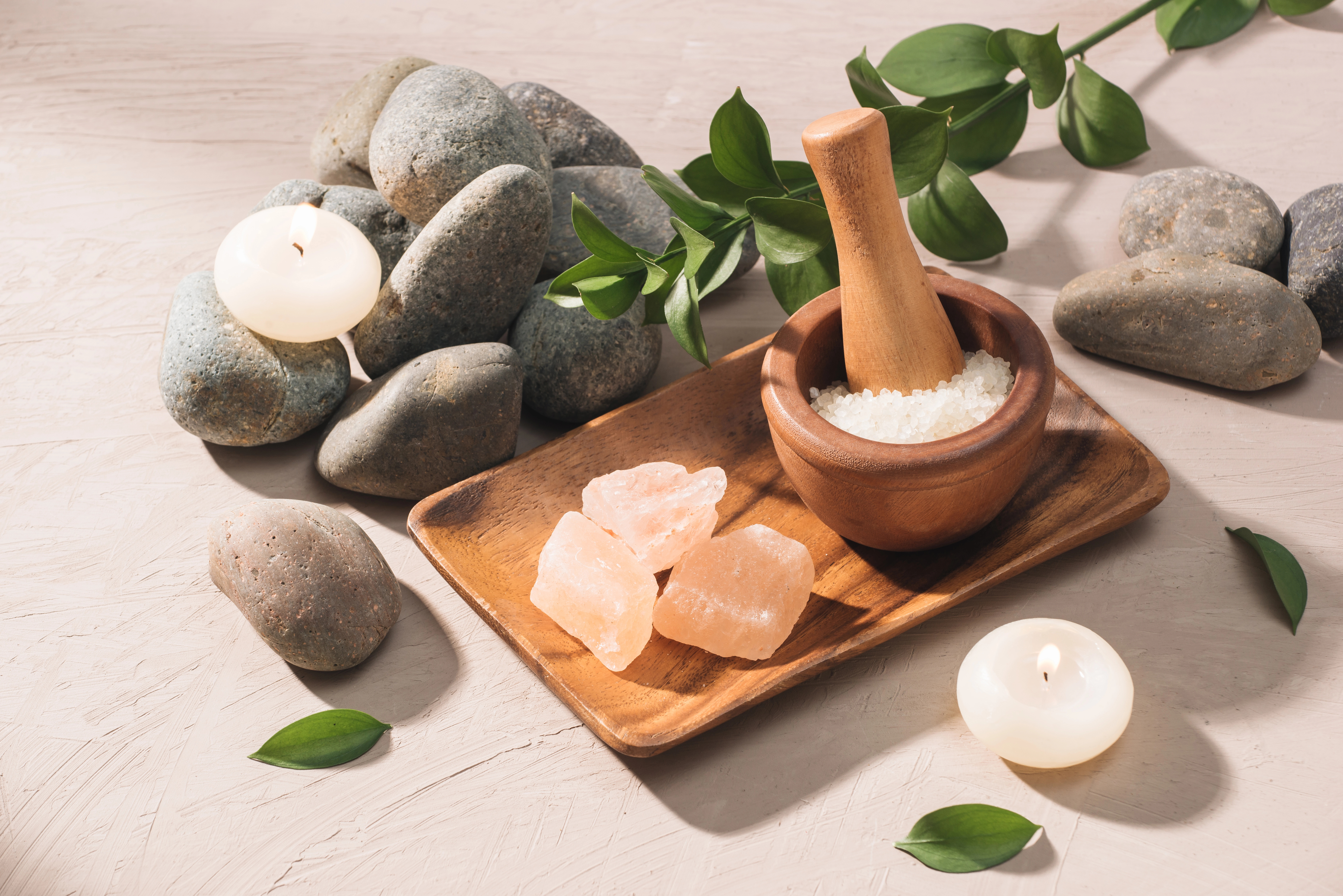 Serene spa setting